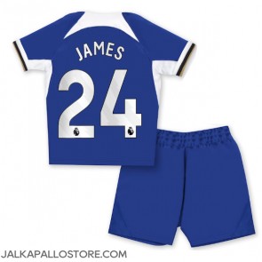 Chelsea Reece James #24 Kotipaita Lapsille 2023-24 Lyhythihainen (+ shortsit)